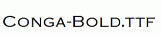 Conga-Bold.ttf