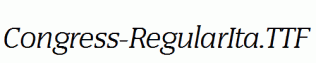 Congress-RegularIta.ttf