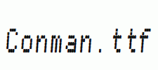 Conman.ttf