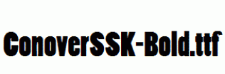 ConoverSSK-Bold.ttf