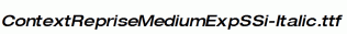 ContextRepriseMediumExpSSi-Italic.ttf