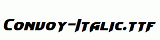 Convoy-Italic.ttf