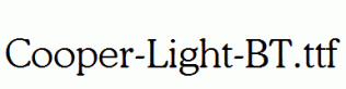 Cooper-Light-BT.ttf
