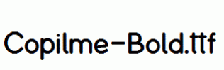 Copilme-Bold.ttf