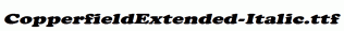 CopperfieldExtended-Italic.ttf
