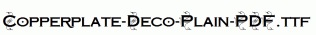 Copperplate-Deco-Plain-PDF.ttf
