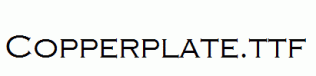 Copperplate.ttf
