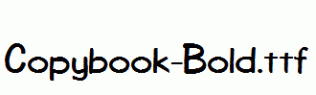 Copybook-Bold.ttf