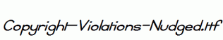 Copyright-Violations-Nudged.ttf