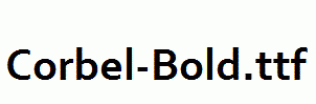 Corbel-Bold.ttf
