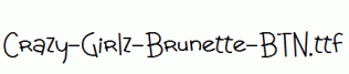 Crazy-Girlz-Brunette-BTN.ttf