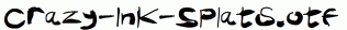 Crazy-Ink-Splats.otf