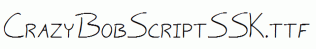 CrazyBobScriptSSK.ttf