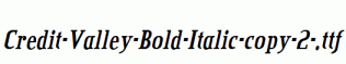 Credit-Valley-Bold-Italic-copy-2-.ttf