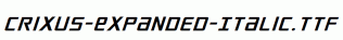 Crixus-Expanded-Italic.ttf