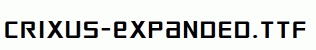 Crixus-Expanded.ttf
