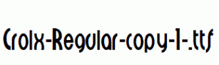 Croix-Regular-copy-1-.ttf