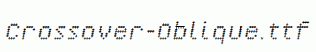 Crossover-Oblique.ttf