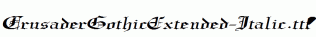 CrusaderGothicExtended-Italic.ttf