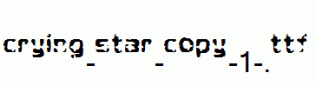 Crying-Star-copy-1-.ttf