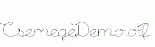 CsemegeDemo.otf