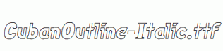 CubanOutline-Italic.ttf