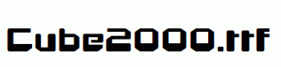 Cube2000.ttf