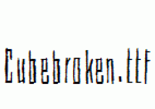 Cubebroken.ttf