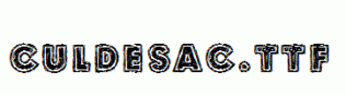 Culdesac.ttf