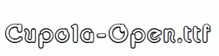 Cupola-Open.ttf