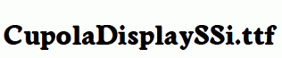CupolaDisplaySSi.ttf