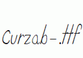 Curzab-.ttf
