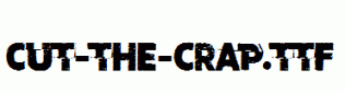 Cut-the-crap.ttf