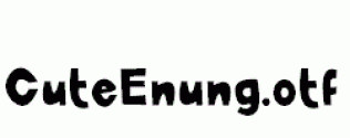 CuteEnung.otf
