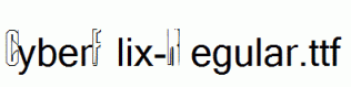 CyberFlix-Regular.ttf