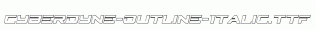 Cyberdyne-Outline-Italic.ttf