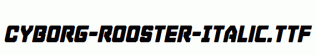 Cyborg-Rooster-Italic.ttf