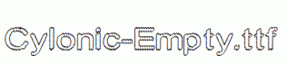 Cylonic-Empty.ttf