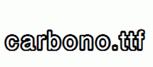 carbono.ttf