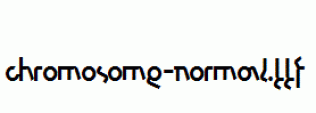 chromosome-Normal.ttf