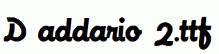 D-addario-2.ttf