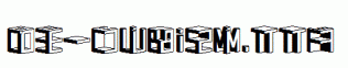 D3-Cubism.ttf