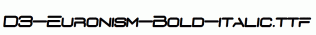 D3-Euronism-Bold-italic.ttf