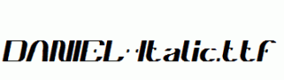 DANIEL-Italic.ttf
