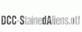 DCC-StainedAliens.otf