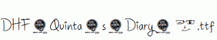 DHF-Quinta-s-Diary-@.ttf