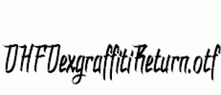 DHFDexgraffitiReturn.otf