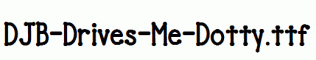 DJB-Drives-Me-Dotty.ttf