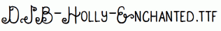 DJB-Holly-Enchanted.ttf