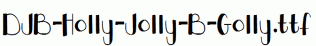 DJB-Holly-Jolly-B-Golly.ttf